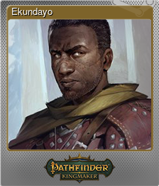 Series 1 - Card 3 of 12 - Ekundayo