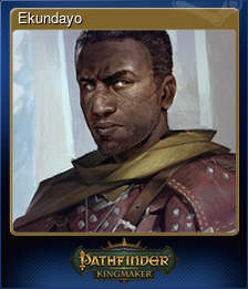 Series 1 - Card 3 of 12 - Ekundayo