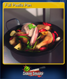 Series 1 - Card 1 of 7 - Full Paella Pan