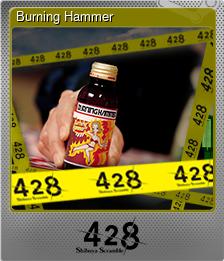 Series 1 - Card 4 of 8 - Burning Hammer