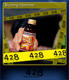 Series 1 - Card 4 of 8 - Burning Hammer