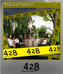 Series 1 - Card 2 of 8 - Statue of Hachiko
