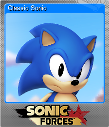 Series 1 - Card 5 of 13 - Classic Sonic