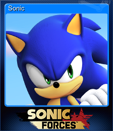 Series 1 - Card 11 of 13 - Sonic
