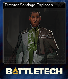 Series 1 - Card 4 of 6 - Director Santiago Espinosa