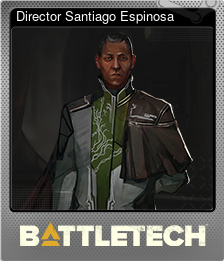 Series 1 - Card 4 of 6 - Director Santiago Espinosa