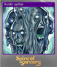 Series 1 - Card 14 of 15 - Acidic spitter
