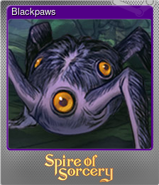 Series 1 - Card 15 of 15 - Blackpaws