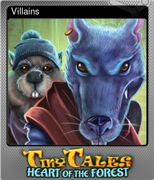 Series 1 - Card 5 of 5 - Villains