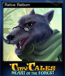 Series 1 - Card 3 of 5 - Rattus Ratburn