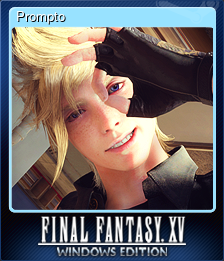 Series 1 - Card 3 of 6 - Prompto