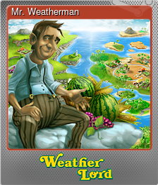Series 1 - Card 1 of 6 - Mr. Weatherman