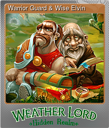Series 1 - Card 1 of 6 - Warrior Guard & Wise Elvin