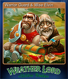 Series 1 - Card 1 of 6 - Warrior Guard & Wise Elvin