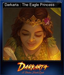 Series 1 - Card 5 of 10 - Darkarta : The Eagle Princess