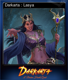 Series 1 - Card 2 of 10 - Darkarta : Lasya