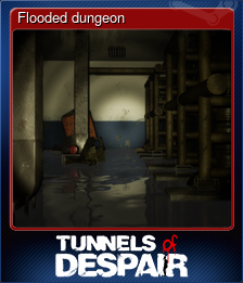 Series 1 - Card 5 of 5 - Flooded dungeon