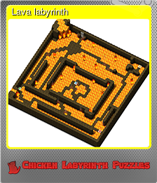 Series 1 - Card 2 of 5 - Lava labyrinth