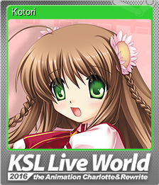 Series 1 - Card 2 of 8 - Kotori