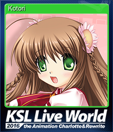 Series 1 - Card 2 of 8 - Kotori