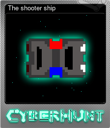 Series 1 - Card 4 of 8 - The shooter ship