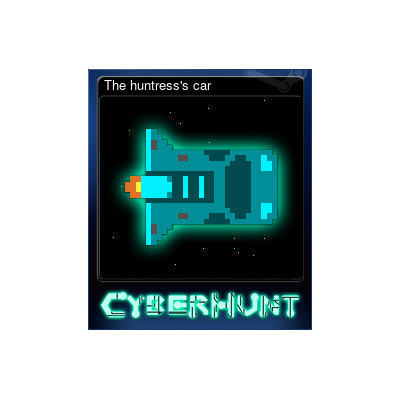 The huntress's car