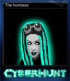 Series 1 - Card 8 of 8 - The huntress