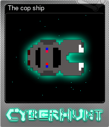 Series 1 - Card 2 of 8 - The cop ship