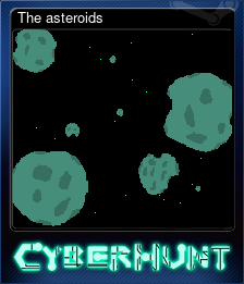 Series 1 - Card 7 of 8 - The asteroids