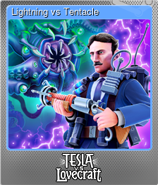 Series 1 - Card 4 of 5 - Lightning vs Tentacle