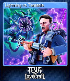 Series 1 - Card 4 of 5 - Lightning vs Tentacle