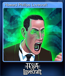 Series 1 - Card 3 of 5 - Howard Phillips Lovecraft