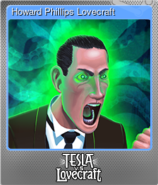 Series 1 - Card 3 of 5 - Howard Phillips Lovecraft