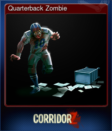 Series 1 - Card 4 of 5 - Quarterback Zombie