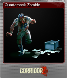 Series 1 - Card 4 of 5 - Quarterback Zombie