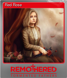 Series 1 - Card 5 of 6 - Red Rose