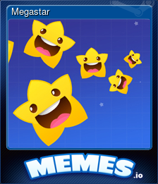 Series 1 - Card 3 of 5 - Megastar