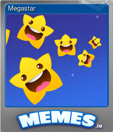 Series 1 - Card 3 of 5 - Megastar