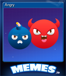 Series 1 - Card 2 of 5 - Angry