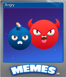 Series 1 - Card 2 of 5 - Angry