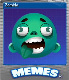 Series 1 - Card 1 of 5 - Zombie