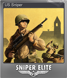 Series 1 - Card 5 of 9 - US Sniper