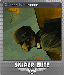 Series 1 - Card 4 of 9 - German Paratrooper