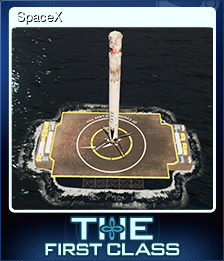 Series 1 - Card 5 of 7 - SpaceX