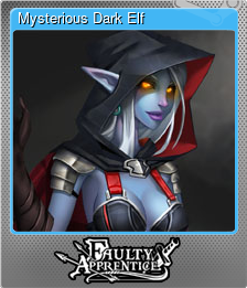 Series 1 - Card 2 of 11 - Mysterious Dark Elf