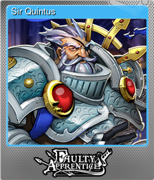 Series 1 - Card 10 of 11 - Sir Quintus