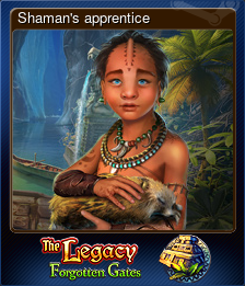 Series 1 - Card 3 of 6 - Shaman's apprentice