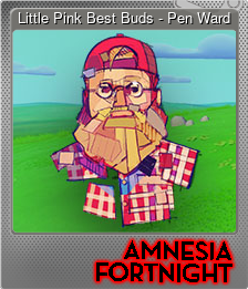 Series 1 - Card 15 of 15 - Little Pink Best Buds - Pen Ward