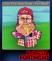 Series 1 - Card 15 of 15 - Little Pink Best Buds - Pen Ward