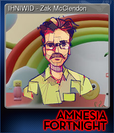 Series 1 - Card 8 of 15 - IHNIWID - Zak McClendon